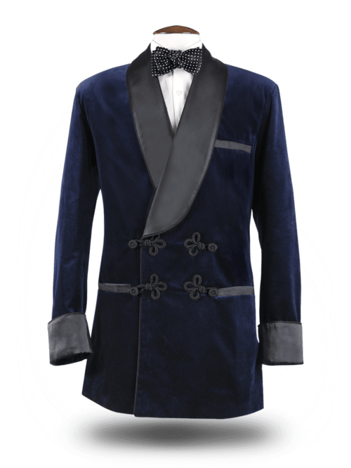 Smoking Jacket Bleu Nuit