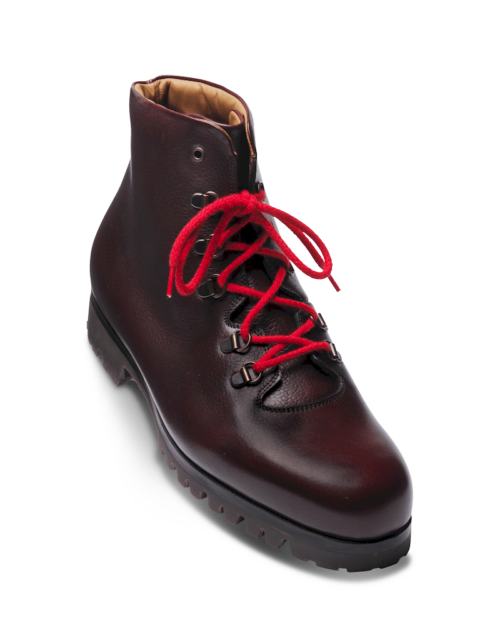 Verbier Boots Bordeaux Grainé