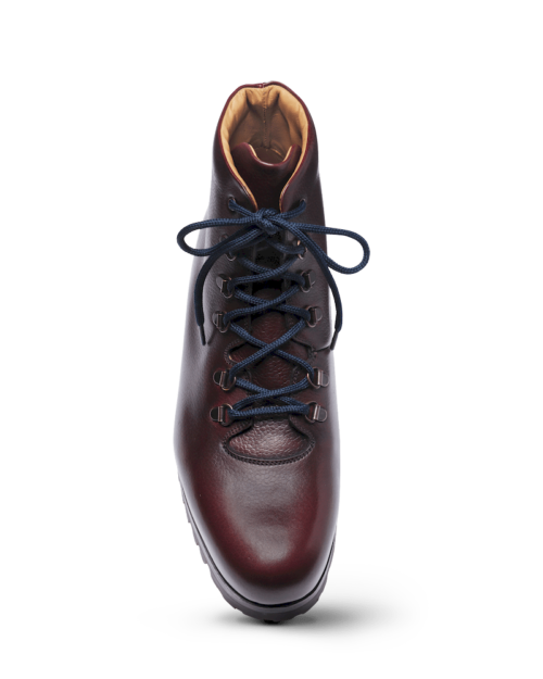 Verbier Boots Bordeaux Grainé