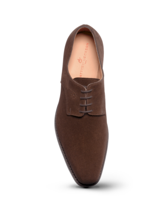 Chaussures anglaises Derby - Molland chocolat