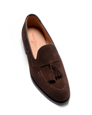 Mocassin homme luxe - Porlock chocolat