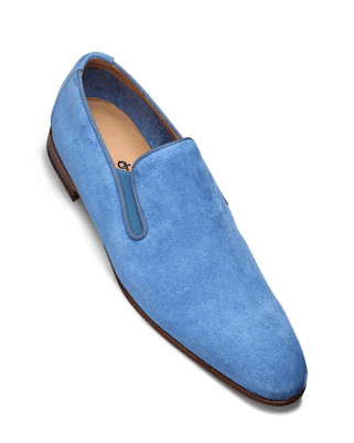 Mocassin d'été homme - Exeter koudou bleu