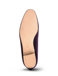 Slippers Velour Uni Violet mini