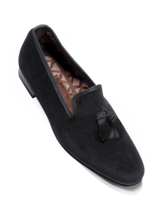 COLLECTION SLIPPERS HOMME Pompons - Pompons Noir