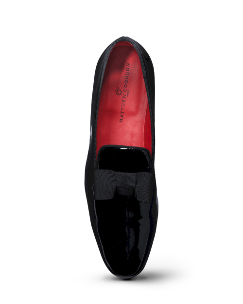 Slippers Vernis Noir