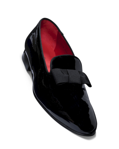 Slippers Vernis Noir