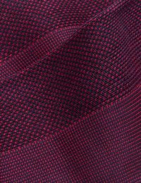 Chaussettes en Fil d'Écosse Caviar Bleu Nuit/Orange mini