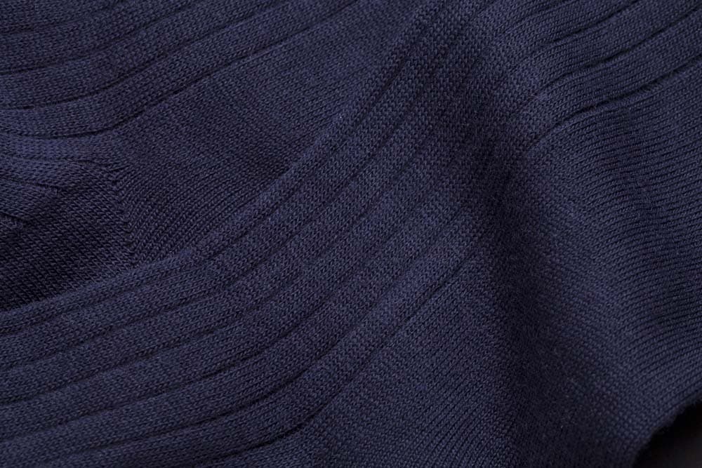Chaussettes en Laine Bleu Marine mini