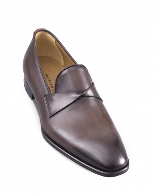 Mocassin homme luxe - Butterfly marron