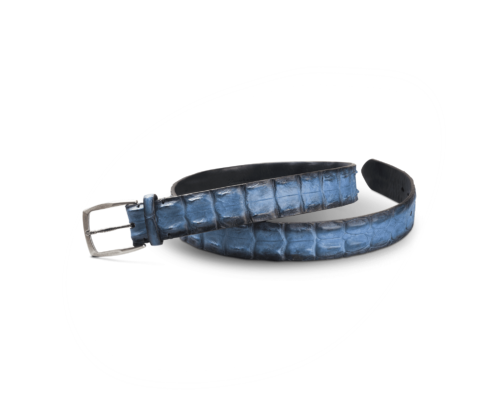BELTS COLLECTION Special belts - Crocodile Bleu