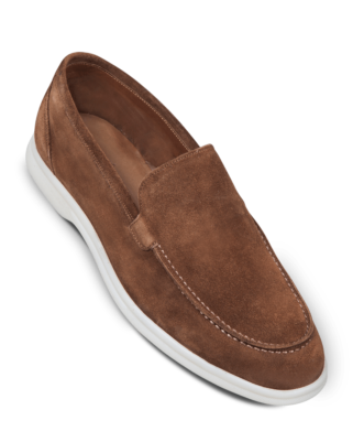 SHOE COLLECTION Summer loafers - Capri camel
