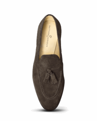 Luxury loafers - Porlock II chocolate suede